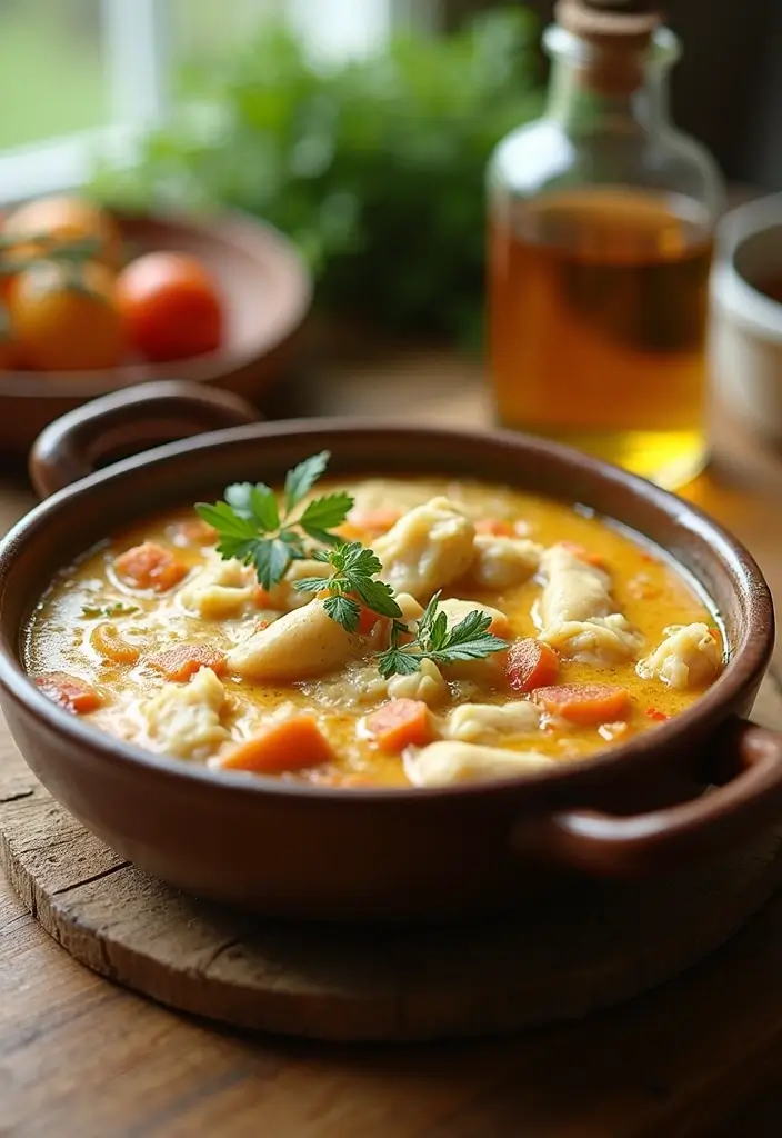 28 Crockpot Chicken Pot Pie Soup Recipes for Cozy Nights 50 28 Crockpot Chicken Pot Pie Soup Recipes for Cozy Nights - 8. Mediterranean Chicken Pot Pie Soup