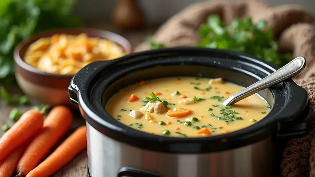 28 Crockpot Chicken Pot Pie Soup Recipes for Cozy Nights