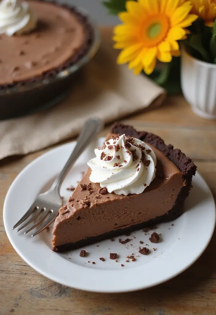 28 Ice Cream Pie Recipes That Are Cool and Creamy 1 28 Ice Cream Pie Recipes That Are Cool and Creamy - 1. Classic No-Bake Chocolate Ice Cream Pie