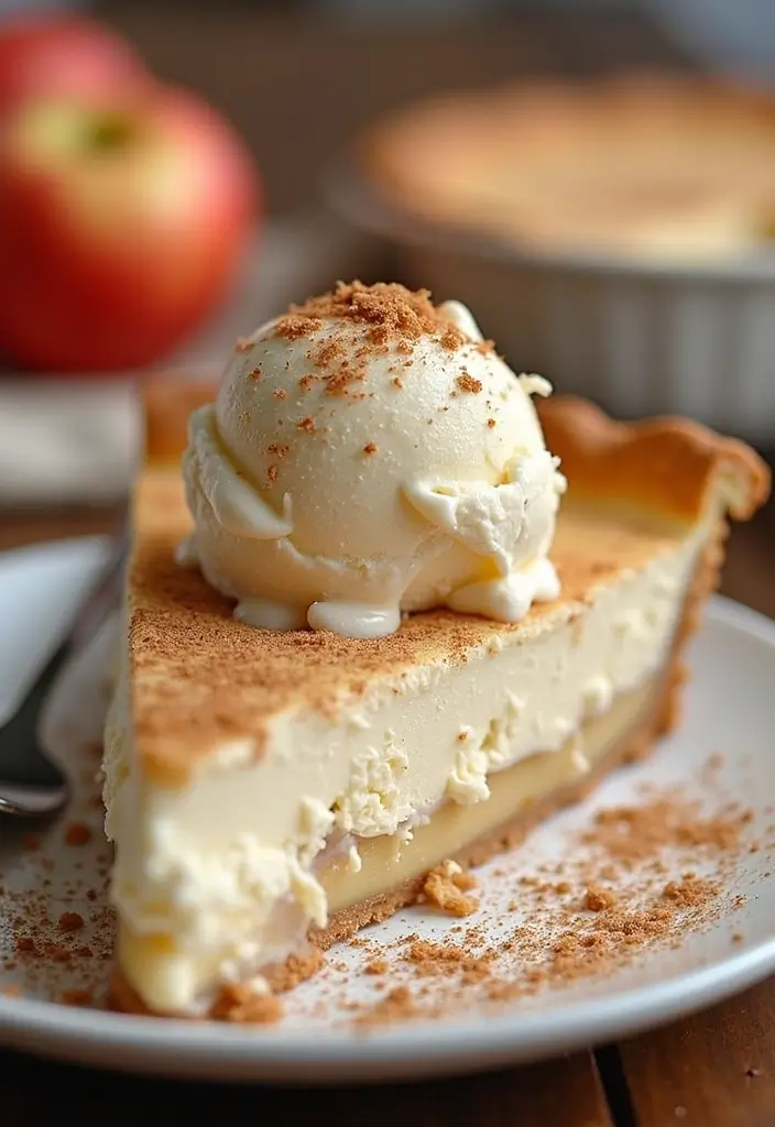 28 Ice Cream Pie Recipes That Are Cool and Creamy 70 28 Ice Cream Pie Recipes That Are Cool and Creamy - 12. Apple Pie Ice Cream Pie