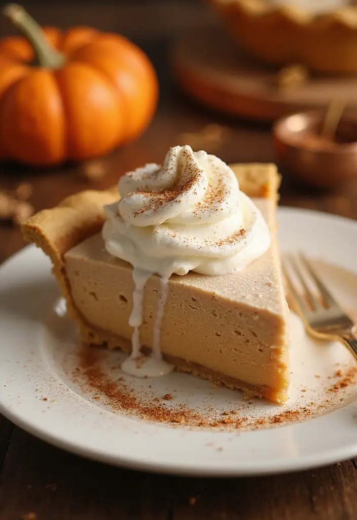 28 Ice Cream Pie Recipes That Are Cool and Creamy 110 28 Ice Cream Pie Recipes That Are Cool and Creamy - 18. Pumpkin Spice Ice Cream Pie