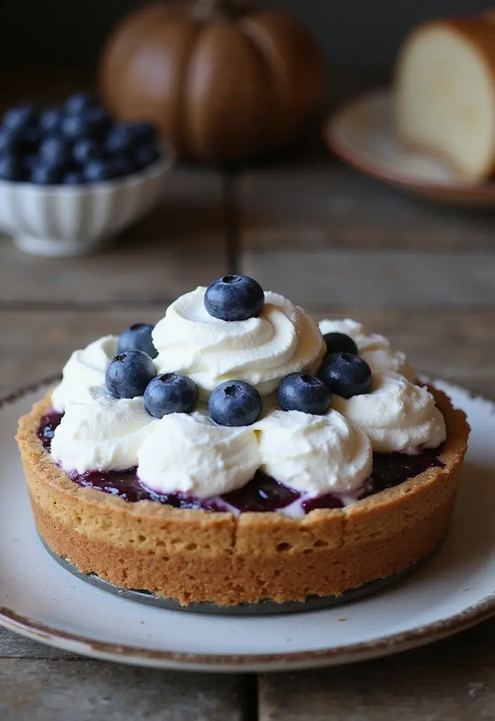 28 Ice Cream Pie Recipes That Are Cool and Creamy 134 28 Ice Cream Pie Recipes That Are Cool and Creamy - 22. Blueberry Cheesecake Ice Cream Pie