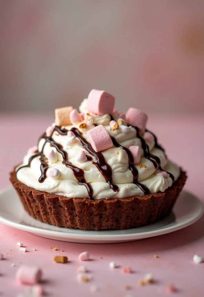 28 Ice Cream Pie Recipes That Are Cool and Creamy 141 28 Ice Cream Pie Recipes That Are Cool and Creamy - 23. Chocolate Marshmallow Ice Cream Pie