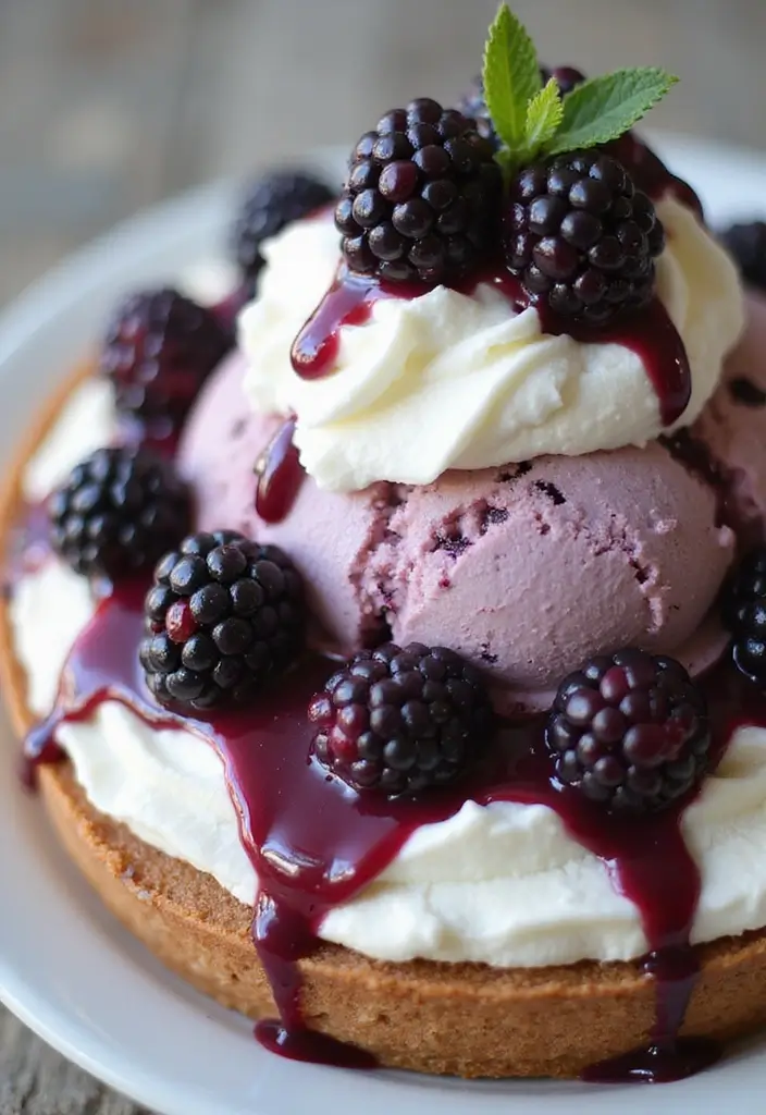 28 Ice Cream Pie Recipes That Are Cool and Creamy 155 28 Ice Cream Pie Recipes That Are Cool and Creamy - 25. Blackberry Ice Cream Pie