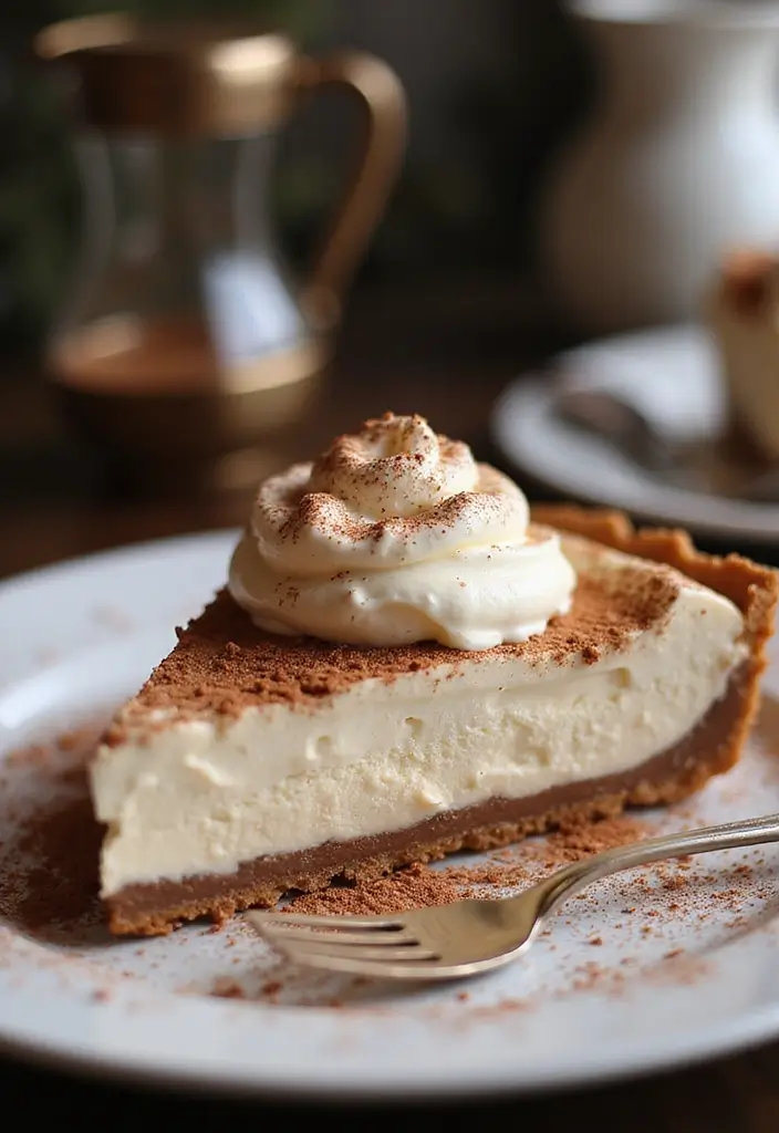 28 Ice Cream Pie Recipes That Are Cool and Creamy 162 28 Ice Cream Pie Recipes That Are Cool and Creamy - 26. Tiramisu Ice Cream Pie