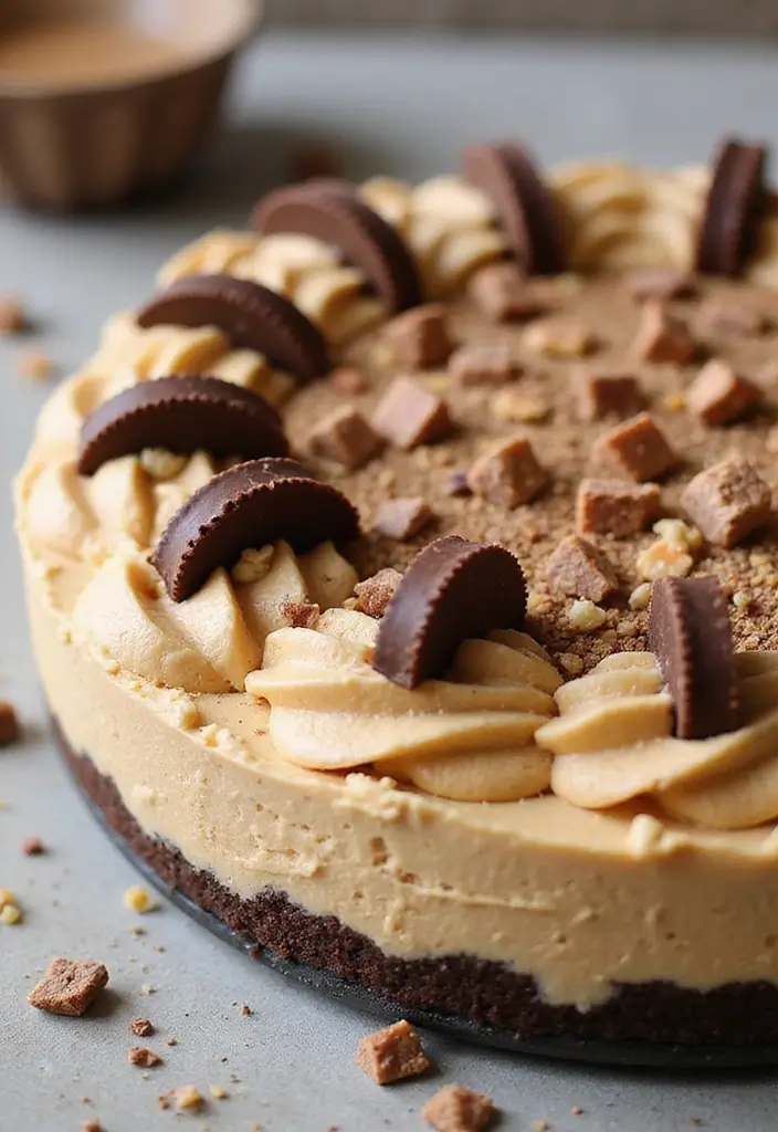 28 Ice Cream Pie Recipes That Are Cool and Creamy 25 28 Ice Cream Pie Recipes That Are Cool and Creamy - 5. Peanut Butter Cup Ice Cream Pie