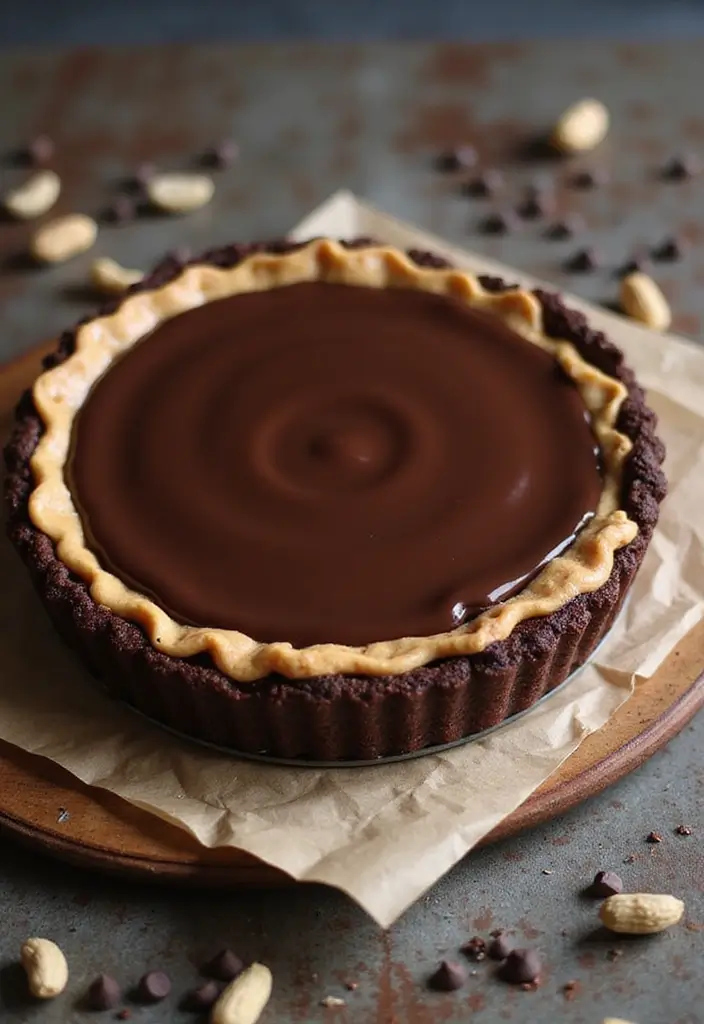 28 Jiffy Pie Crust Mix Recipes for Quick and Easy Baking 97 28 Jiffy Pie Crust Mix Recipes for Quick and Easy Baking - 17. Chocolate Peanut Butter Pie