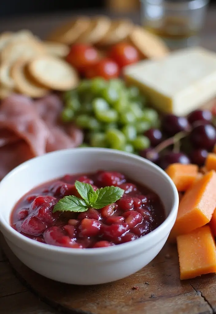 28 Rhubarb and Cherry Pie Filling Recipes That Blend Tart and Sweet - 12. Rhubarb Cherry Chutney