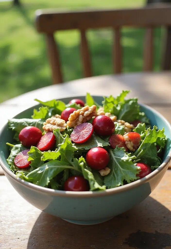 28 Rhubarb and Cherry Pie Filling Recipes That Blend Tart and Sweet - 15. Rhubarb Cherry Salad