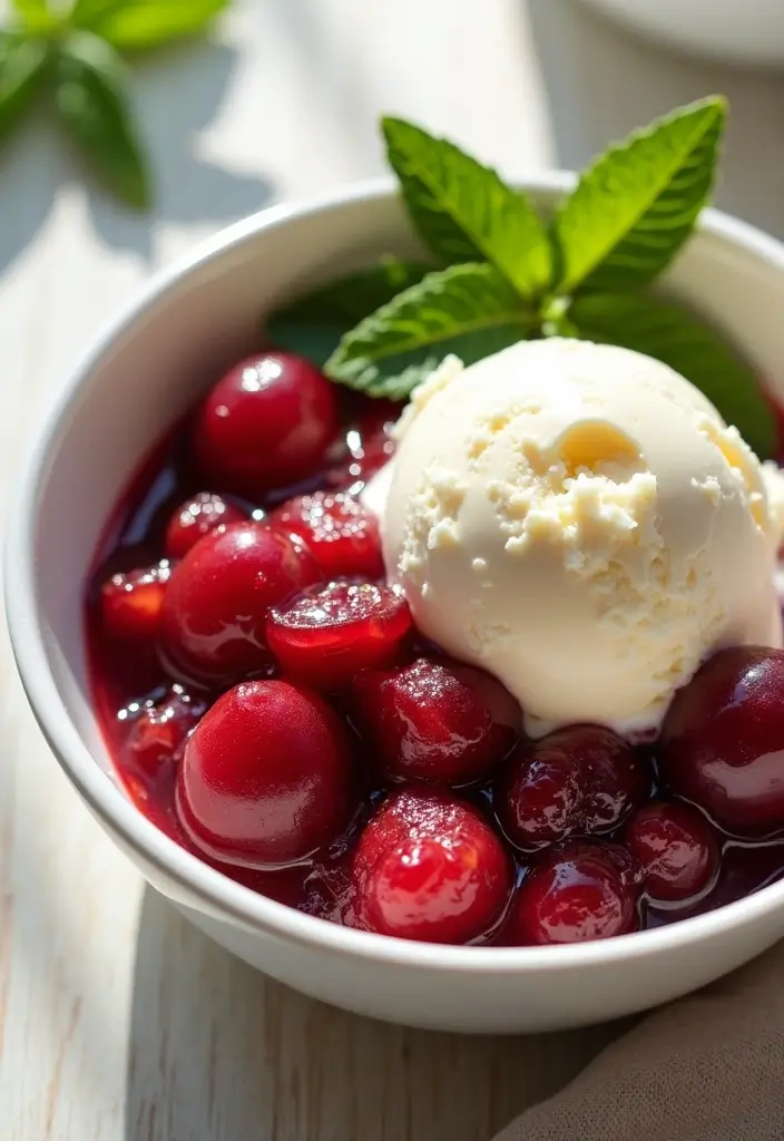 28 Rhubarb and Cherry Pie Filling Recipes That Blend Tart and Sweet - 2. Cherry Rhubarb Compote