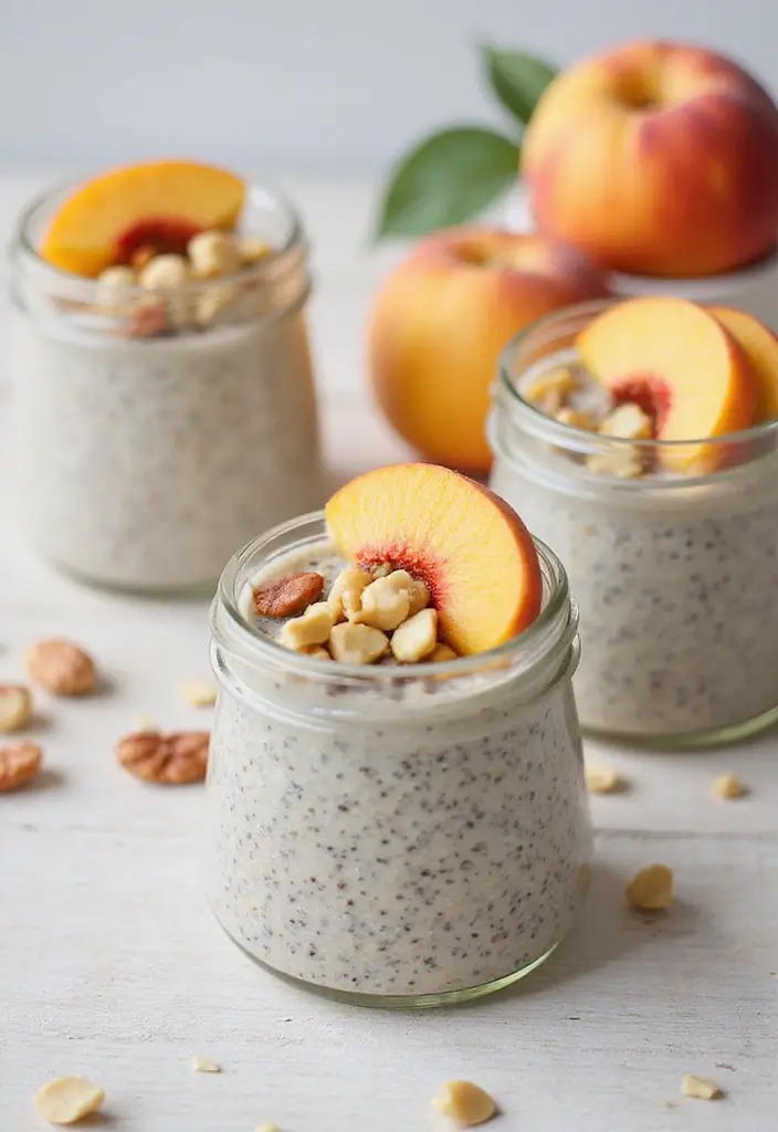 29 Lucky Leaf Peach Pie Filling Recipes for Simple Desserts 79 29 Lucky Leaf Peach Pie Filling Recipes for Simple Desserts - 13. Peach Chia Seed Pudding