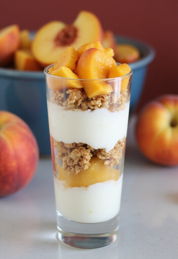 29 Lucky Leaf Peach Pie Filling Recipes for Simple Desserts 133 29 Lucky Leaf Peach Pie Filling Recipes for Simple Desserts - 21. Peach Parfait with Granola