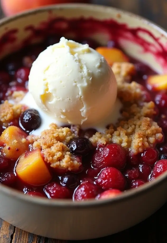 29 Lucky Leaf Peach Pie Filling Recipes for Simple Desserts 147 29 Lucky Leaf Peach Pie Filling Recipes for Simple Desserts - 23. Peach and Berry Crumble