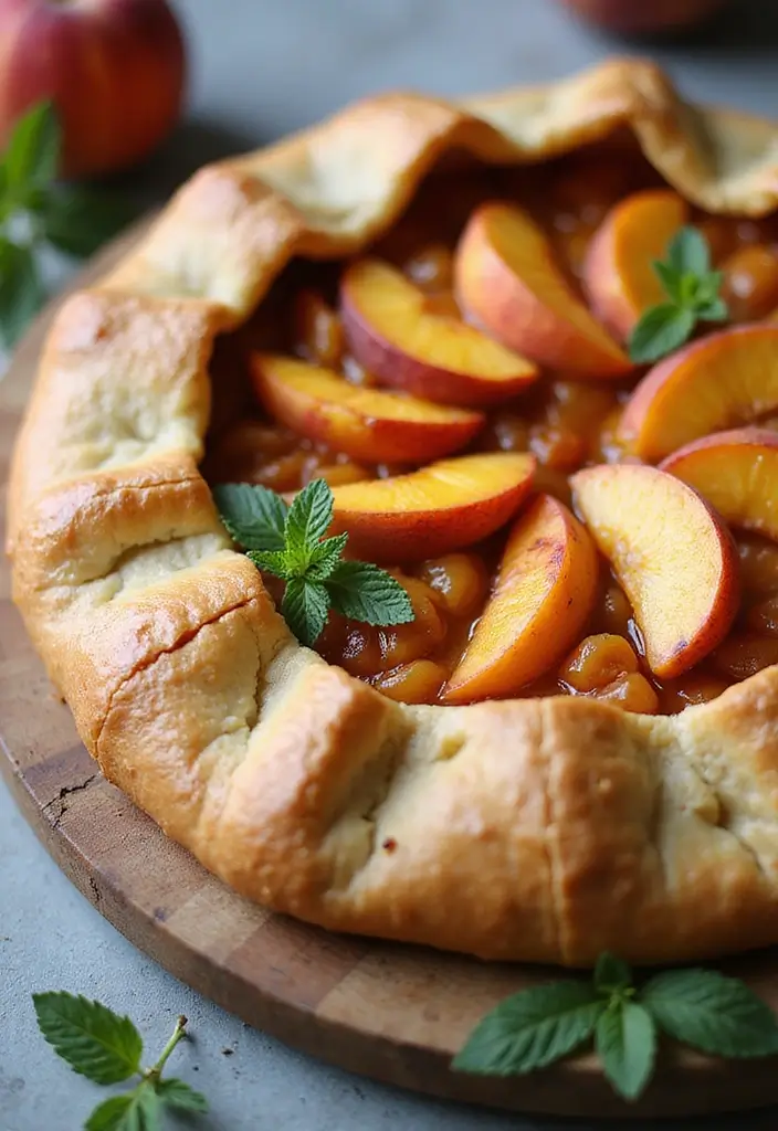 29 Lucky Leaf Peach Pie Filling Recipes for Simple Desserts 32 29 Lucky Leaf Peach Pie Filling Recipes for Simple Desserts - 6. Peach Galette
