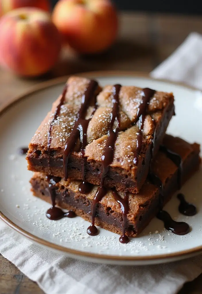 29 Lucky Leaf Peach Pie Filling Recipes for Simple Desserts 53 29 Lucky Leaf Peach Pie Filling Recipes for Simple Desserts - 9. Peach Brownies