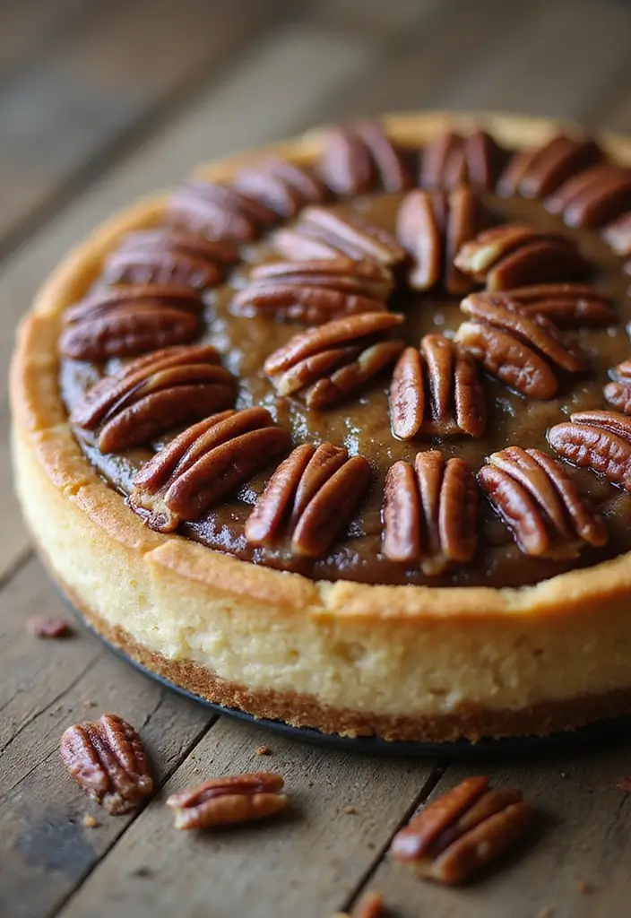 29 No Bake Cheesecake Pie Recipes for Quick Desserts 113 29 No Bake Cheesecake Pie Recipes for Quick Desserts - 19. No Bake Pecan Pie Cheesecake