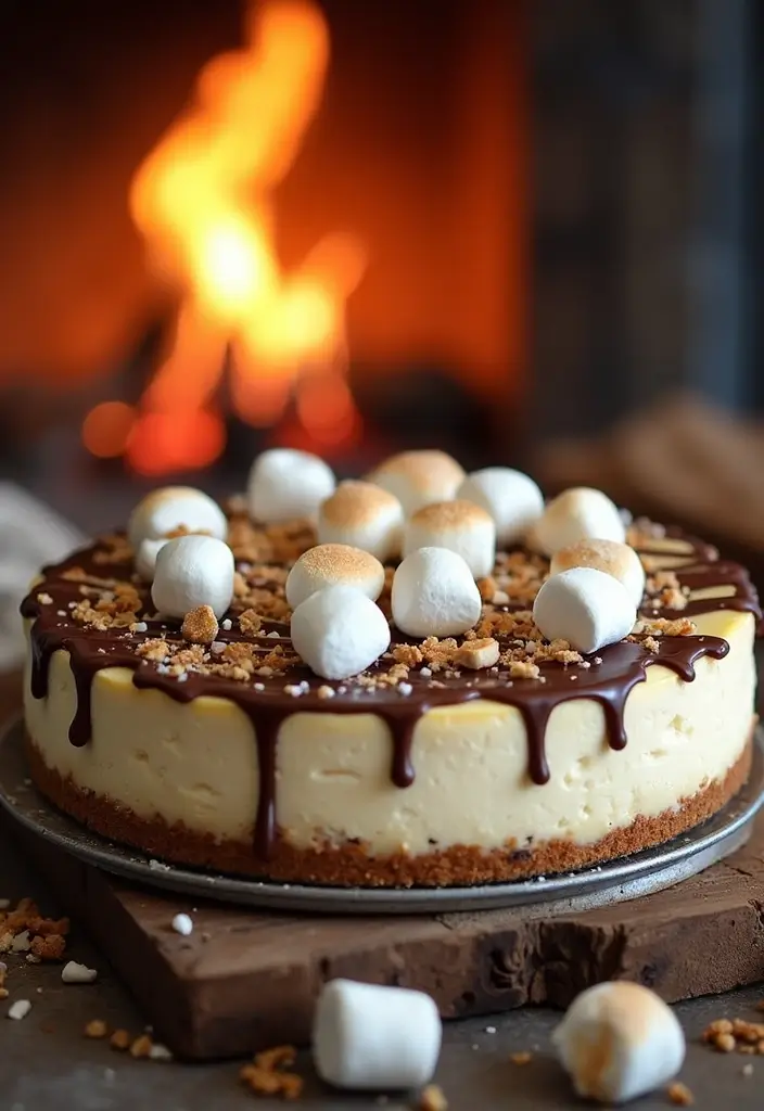 29 No Bake Cheesecake Pie Recipes for Quick Desserts 139 29 No Bake Cheesecake Pie Recipes for Quick Desserts - 23. No Bake S'mores Cheesecake