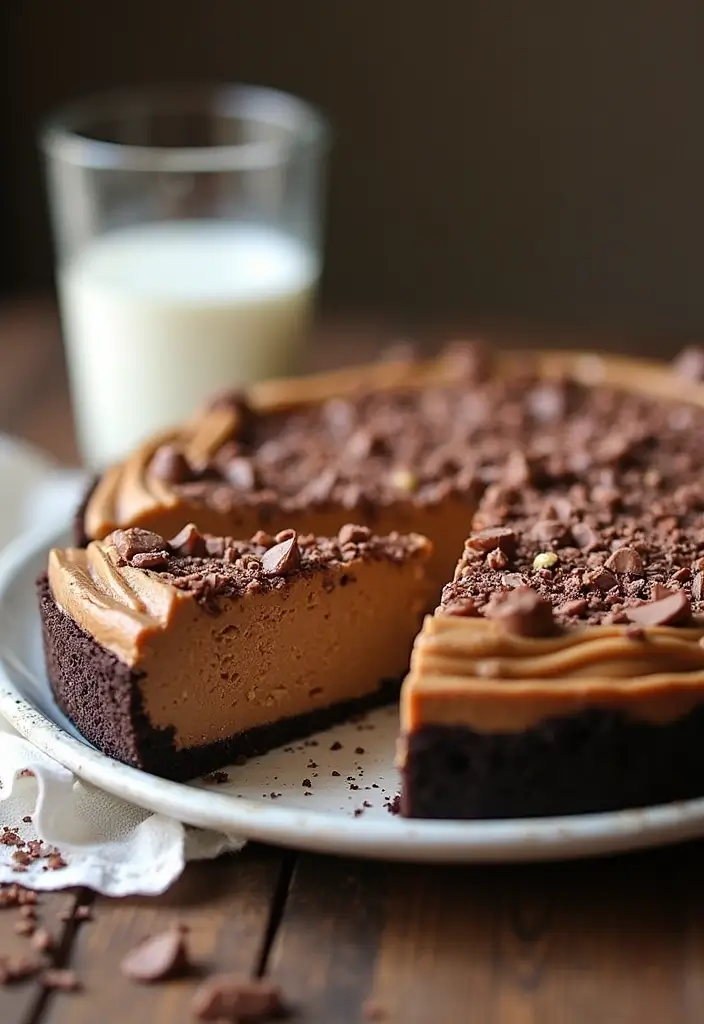 29 No Bake Cheesecake Pie Recipes for Quick Desserts 15 29 No Bake Cheesecake Pie Recipes for Quick Desserts - 3. Chocolate Peanut Butter No Bake Cheesecake
