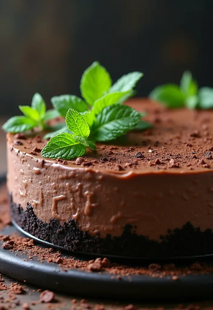 29 No Bake Cheesecake Pie Recipes for Quick Desserts 53 29 No Bake Cheesecake Pie Recipes for Quick Desserts - 9. No Bake Chocolate Mint Cheesecake