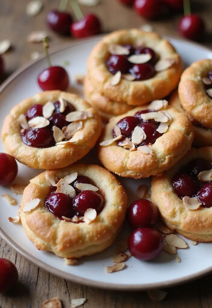 29 Recipes with Cherry Pie Filling That Look Bakery-Perfect 8 29 Recipes with Cherry Pie Filling That Look Bakery-Perfect - 2. Cherry Almond Danish