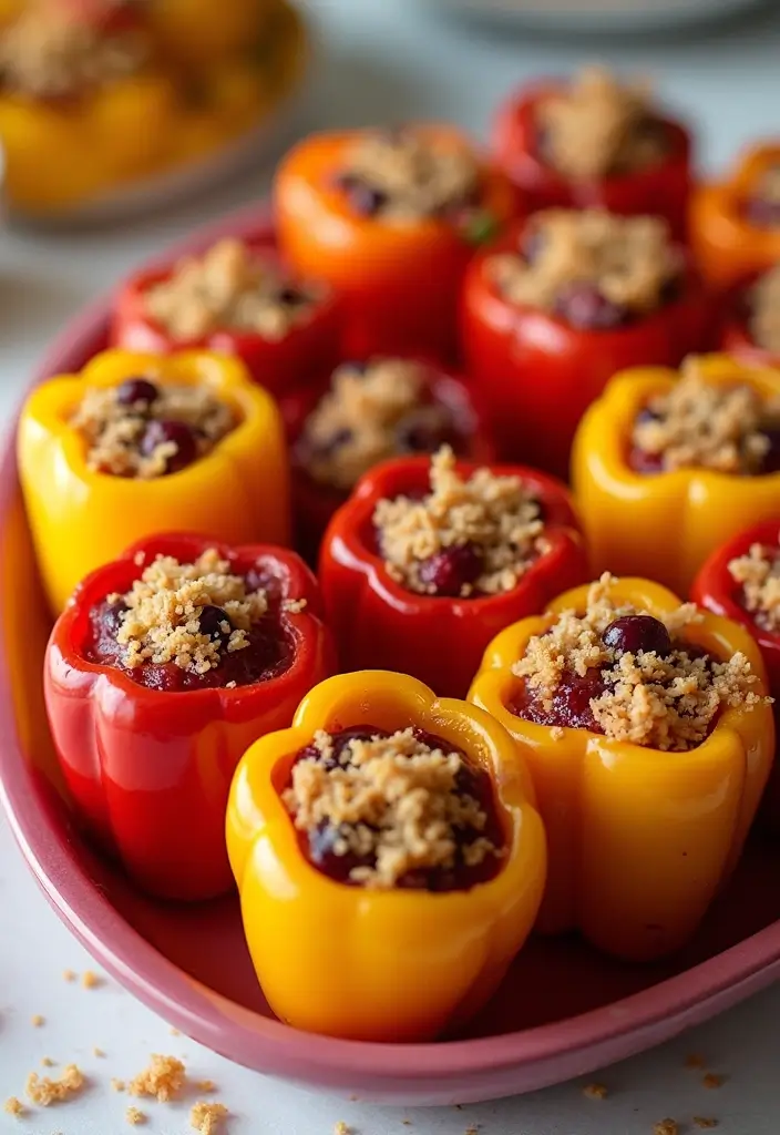 29 Recipes with Cherry Pie Filling That Look Bakery-Perfect 159 29 Recipes with Cherry Pie Filling That Look Bakery-Perfect - 25. Cherry Pie Filling Stuffed Peppers