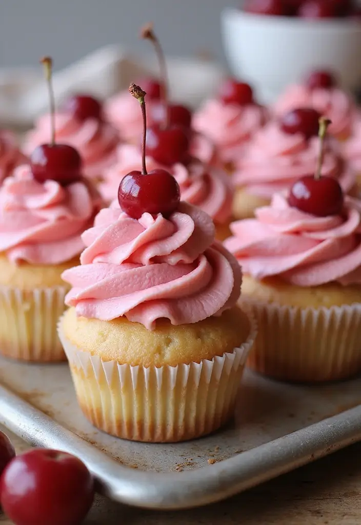 29 Recipes with Cherry Pie Filling That Look Bakery-Perfect 44 29 Recipes with Cherry Pie Filling That Look Bakery-Perfect - 8. Cherry Pie Filling Cupcakes