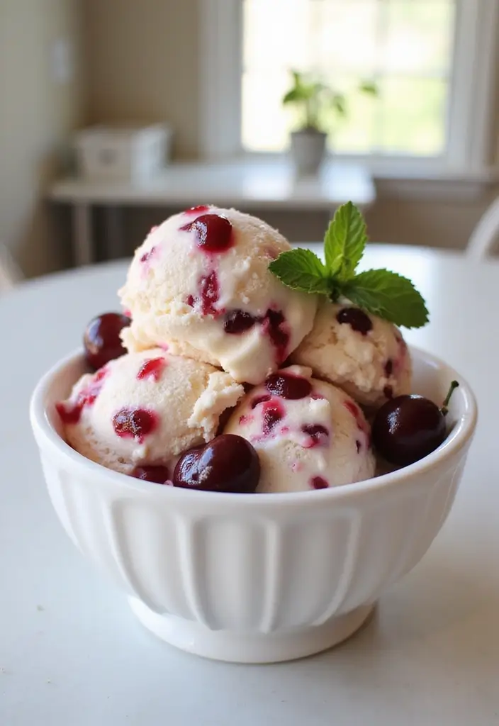 29 Recipes with Cherry Pie Filling That Look Bakery-Perfect 51 29 Recipes with Cherry Pie Filling That Look Bakery-Perfect - 9. Cherry Pie Filling Ice Cream