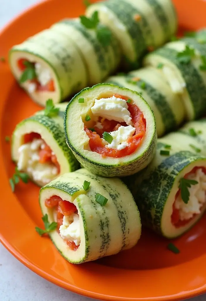 30 Appetizer Recipes with Pie Crust That Impress Every Guest 121 30 Appetizer Recipes with Pie Crust That Impress Every Guest - 19. Zucchini and Feta Rolls