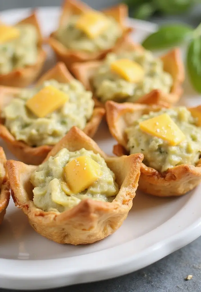 30 Appetizer Recipes with Pie Crust That Impress Every Guest 149 30 Appetizer Recipes with Pie Crust That Impress Every Guest - 23. Artichoke and Cheese Phyllo Cups
