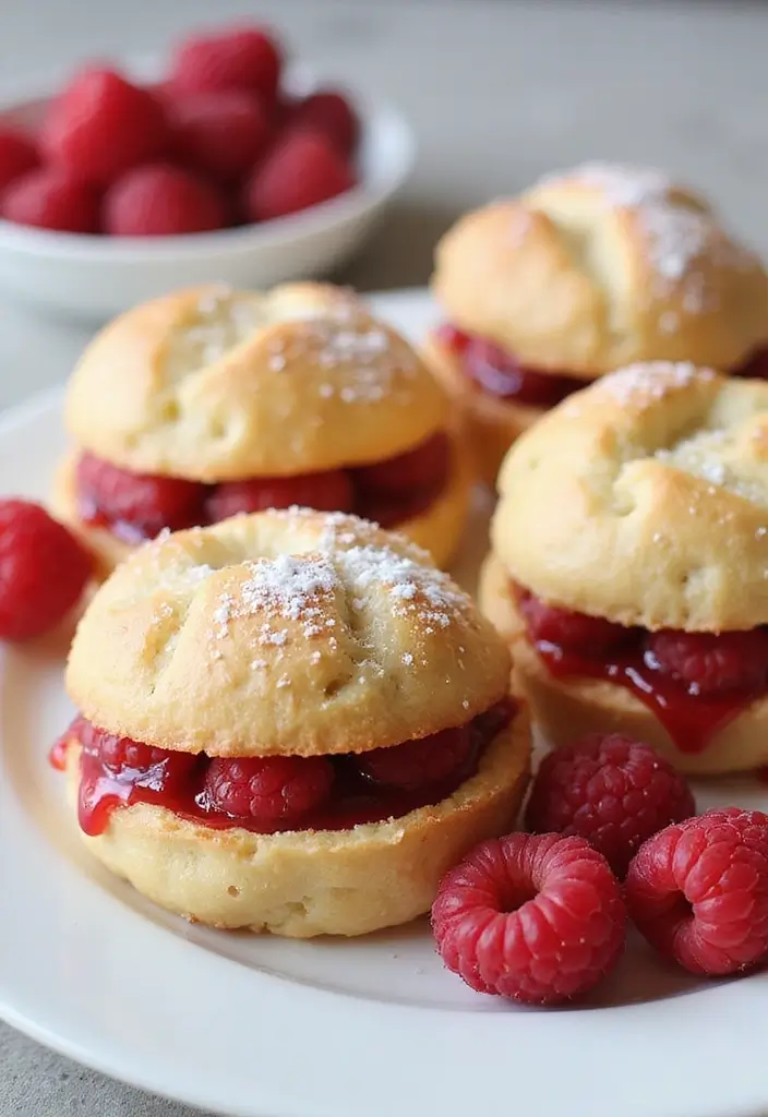 30 Appetizer Recipes with Pie Crust That Impress Every Guest 177 30 Appetizer Recipes with Pie Crust That Impress Every Guest - 27. Raspberry Almond Puff Pastry