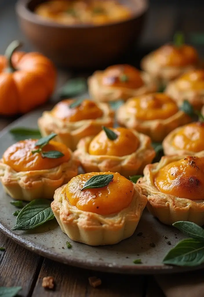 30 Appetizer Recipes with Pie Crust That Impress Every Guest 198 30 Appetizer Recipes with Pie Crust That Impress Every Guest - 30. Pumpkin and Sage Knishes