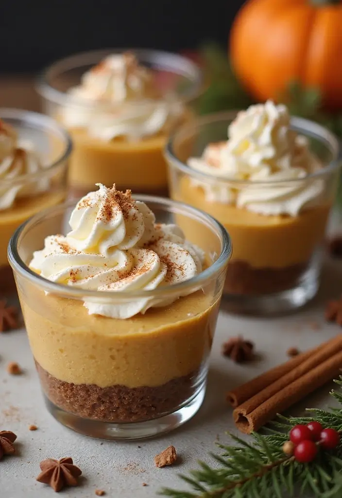 30 Canned Pumpkin Pie Filling Dessert Recipes for the Holidays 41 30 Canned Pumpkin Pie Filling Dessert Recipes for the Holidays - 7. Pumpkin Cheesecake Cups