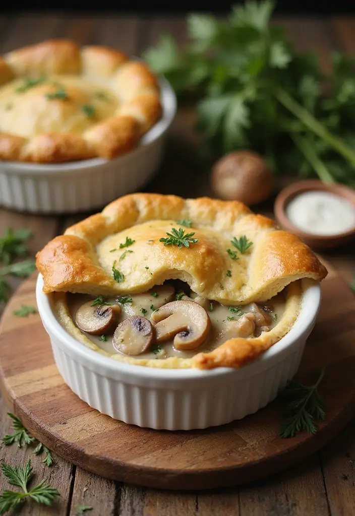 30 Chicken Pot Pie Recipes from Allrecipes You’ll Want to Try - 2. Creamy Mushroom Chicken Pot Pie