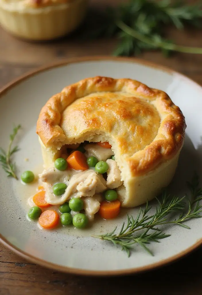 30 Chicken Pot Pie Recipes from Allrecipes You’ll Want to Try - 21. Chicken Pot Pie with Sweet Peas and Carrots