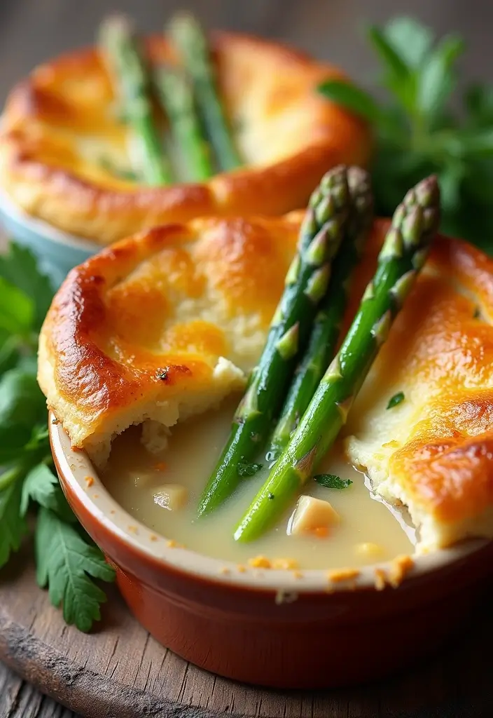 30 Chicken Pot Pie Recipes from Allrecipes You’ll Want to Try - 23. Chicken Pot Pie with Asparagus
