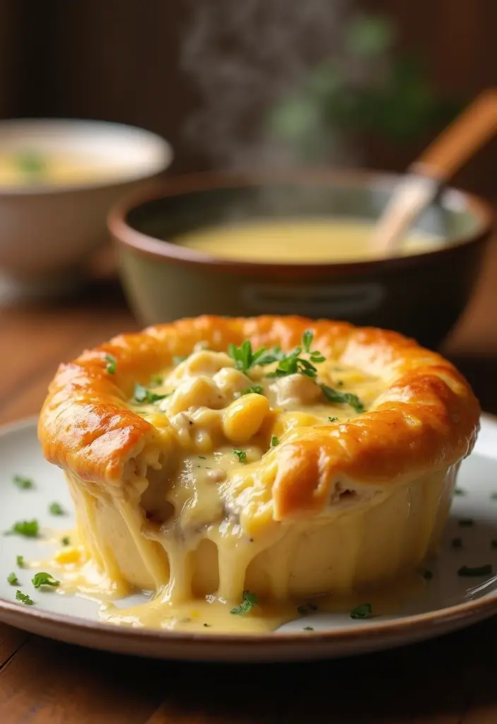 30 Chicken Pot Pie Recipes from Allrecipes You’ll Want to Try - 5. Cheesy Chicken Pot Pie