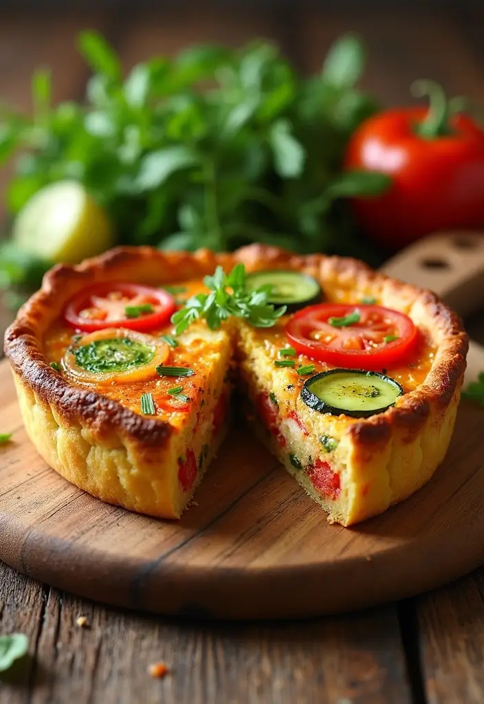 30 Frozen Pie Crust Dinner Recipes That Save Time and Effort - 25. Ratatouille Pie
