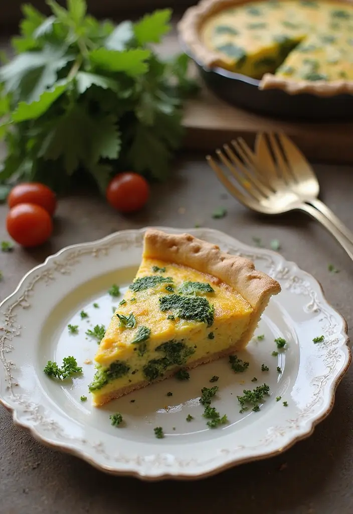 30 Frozen Pie Crust Dinner Recipes That Save Time and Effort - 5. Broccoli and Cheddar Quiche