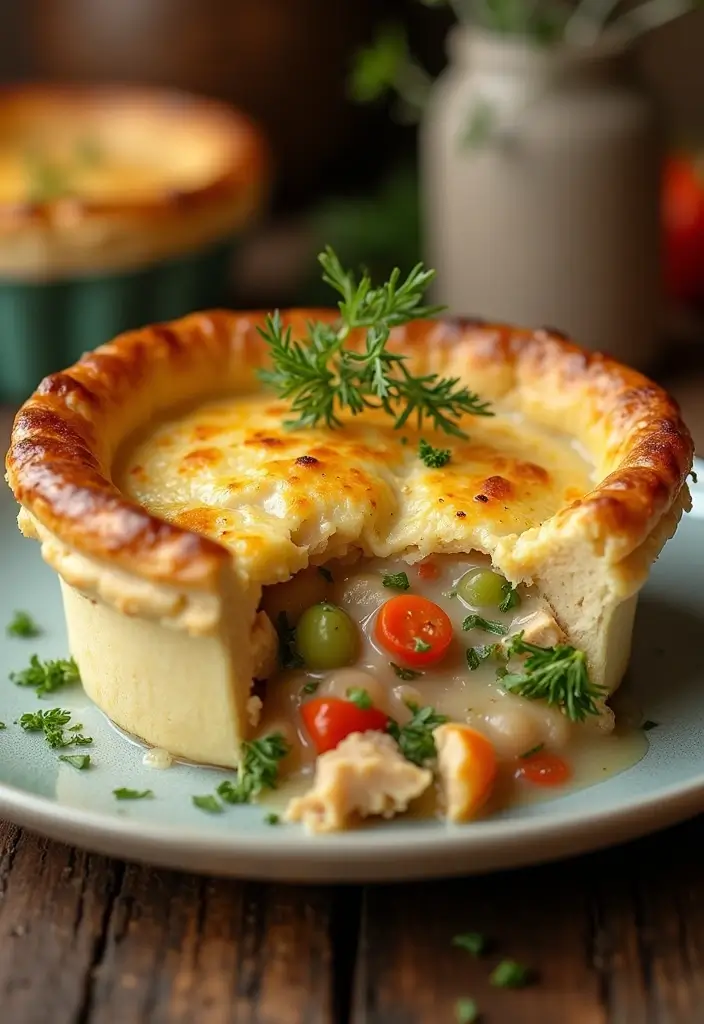 30 Keto Chicken Pot Pie Recipes That Are Comforting and Easy 1 30 Keto Chicken Pot Pie Recipes That Are Comforting and Easy - 1. Classic Keto Chicken Pot Pie