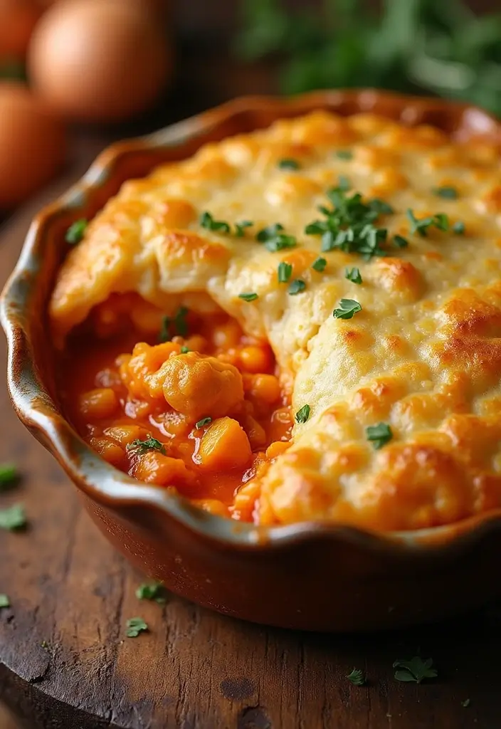 30 Keto Chicken Pot Pie Recipes That Are Comforting and Easy 54 30 Keto Chicken Pot Pie Recipes That Are Comforting and Easy - 10. Buffalo Chicken Pot Pie