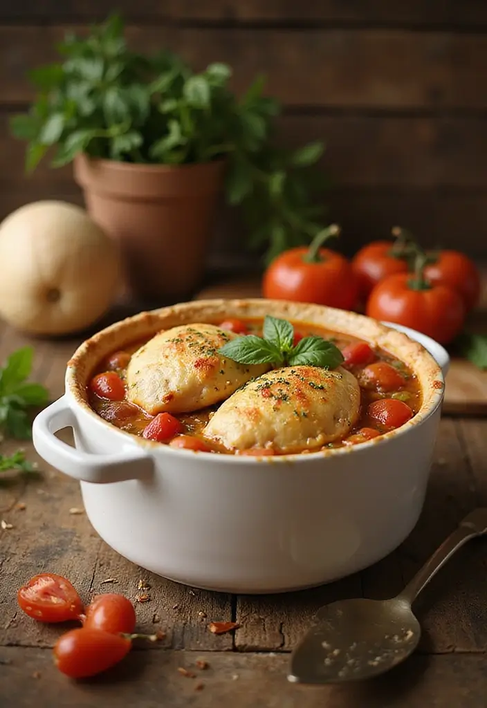 30 Keto Chicken Pot Pie Recipes That Are Comforting and Easy 61 30 Keto Chicken Pot Pie Recipes That Are Comforting and Easy - 11. Italian Chicken Pot Pie