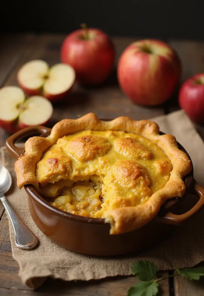 30 Keto Chicken Pot Pie Recipes That Are Comforting and Easy 104 30 Keto Chicken Pot Pie Recipes That Are Comforting and Easy - 18. Curry Chicken Pot Pie with Apples