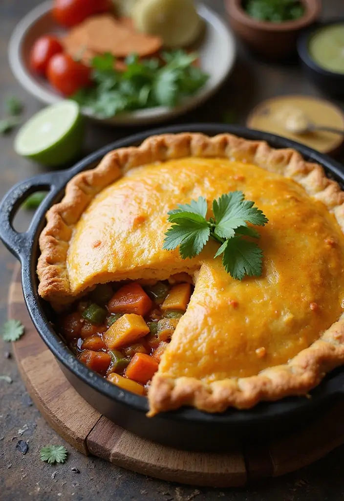 30 Keto Chicken Pot Pie Recipes That Are Comforting and Easy 170 30 Keto Chicken Pot Pie Recipes That Are Comforting and Easy - 28. Mexican Chicken Pot Pie