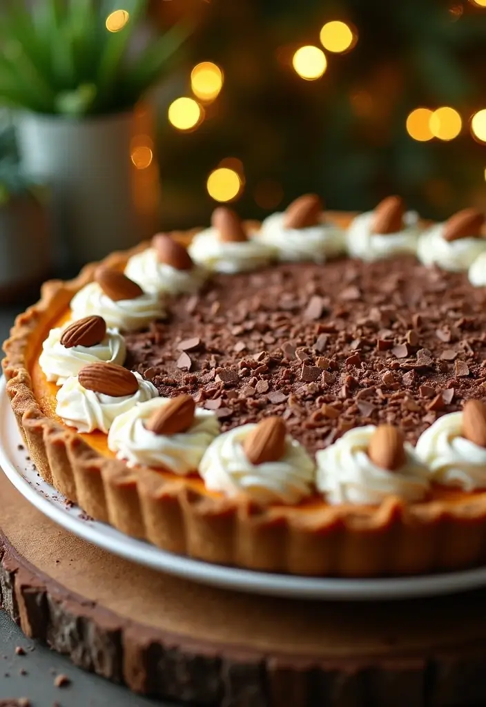 30 Keto Sweet Potato Pie Recipes for Low Carb Holidays - 16. Almond Joy Keto Sweet Potato Pie