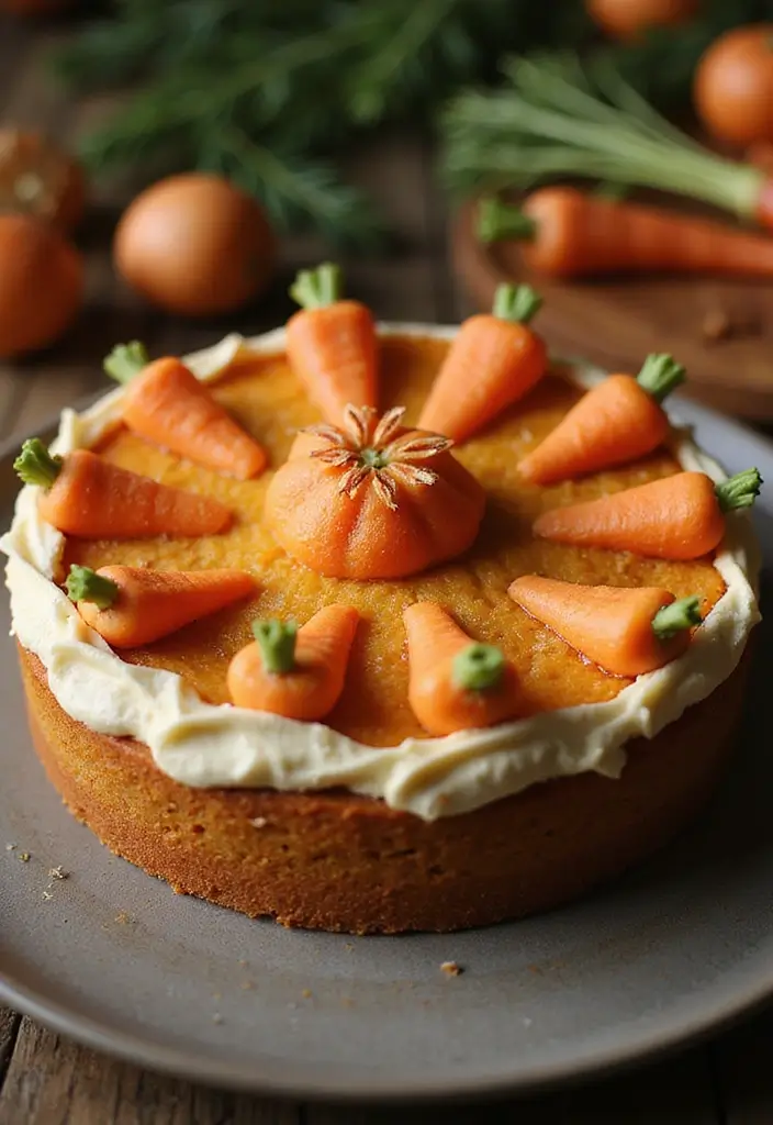 30 Keto Sweet Potato Pie Recipes for Low Carb Holidays - 30. Carrot Cake Keto Sweet Potato Pie