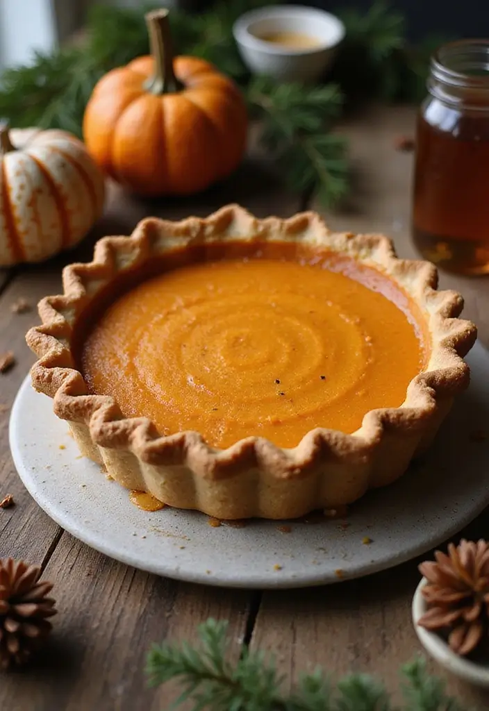 30 Keto Sweet Potato Pie Recipes for Low Carb Holidays - 5. Spiced Rum Keto Sweet Potato Pie