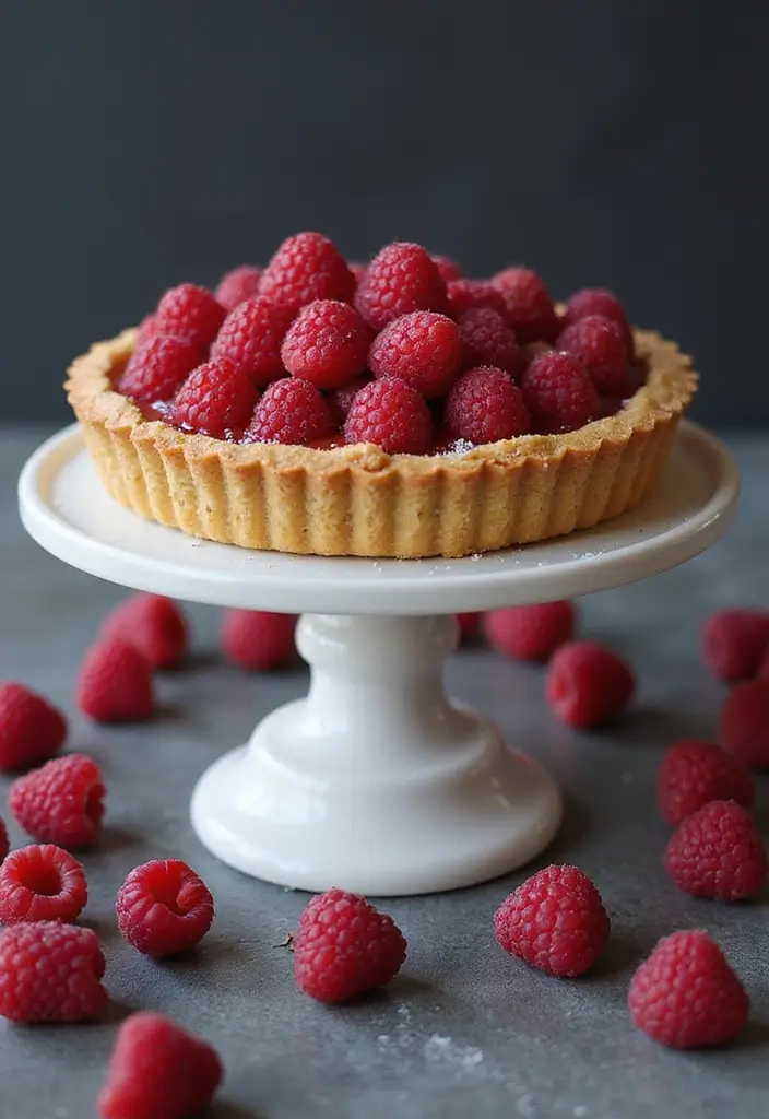 30 Pie Recipes with Premade Crust That Save You Time 64 30 Pie Recipes with Premade Crust That Save You Time - 10. Raspberry Almond Tart