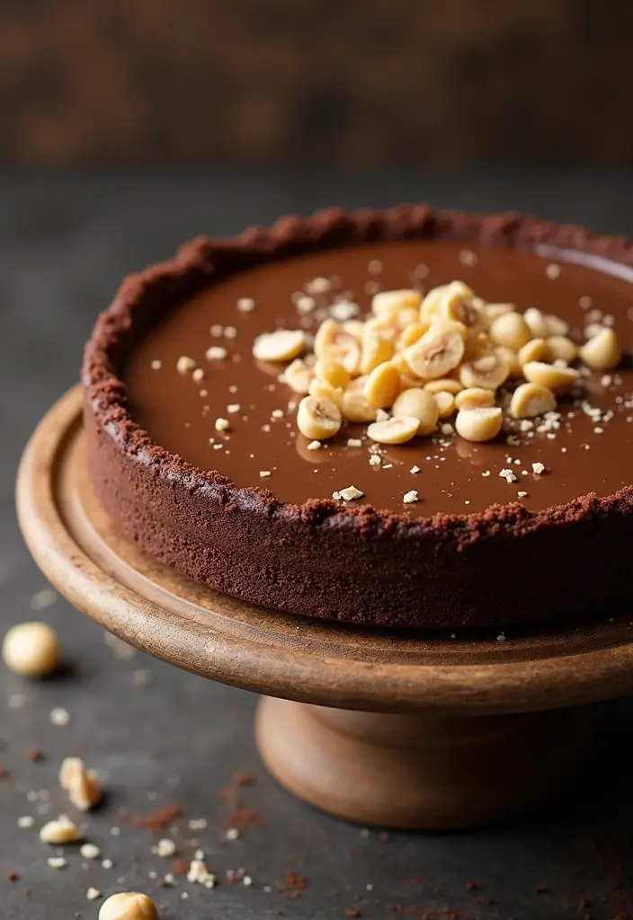 30 Pie Recipes with Premade Crust That Save You Time 83 30 Pie Recipes with Premade Crust That Save You Time - 13. Chocolate Hazelnut Pie