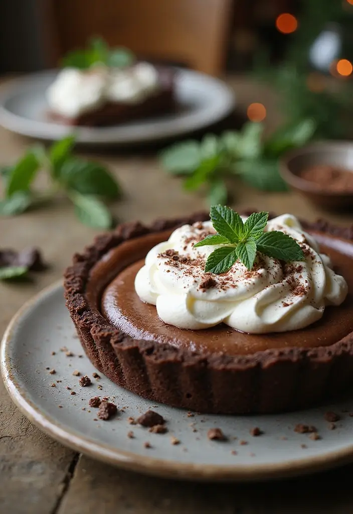 30 Pie Recipes with Premade Crust That Save You Time 98 30 Pie Recipes with Premade Crust That Save You Time - 16. Chocolate Mint Pie