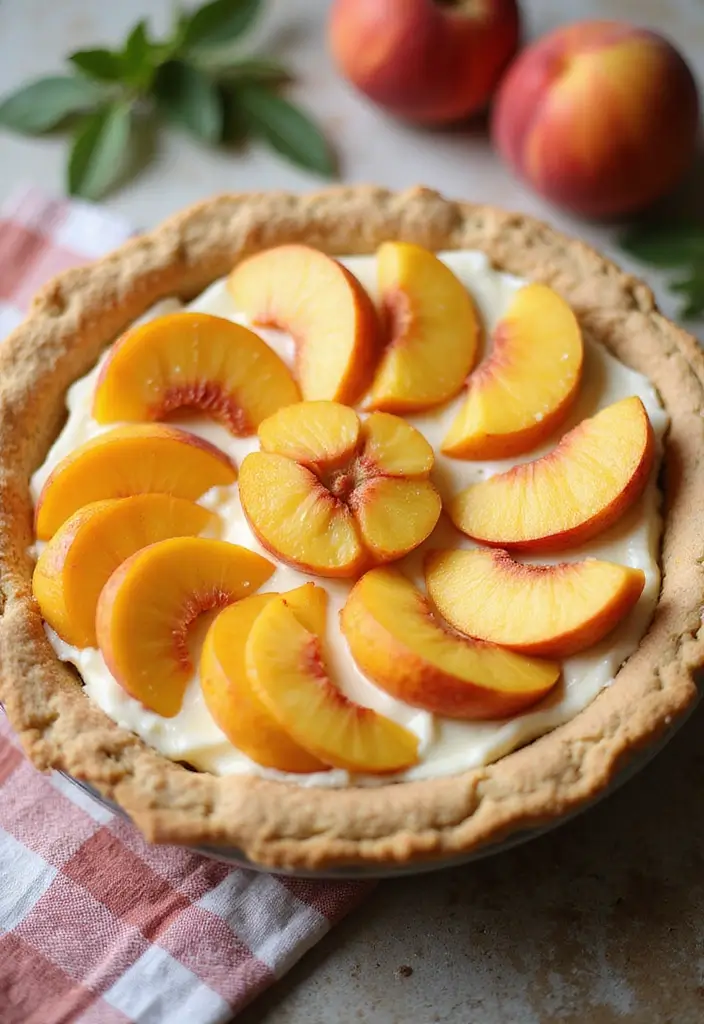 30 Pie Recipes with Premade Crust That Save You Time 178 30 Pie Recipes with Premade Crust That Save You Time - 28. Peaches and Cream Pie